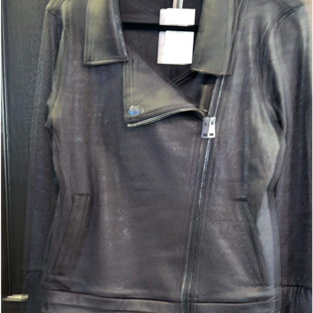 Grace and Lace leather like moto jacket